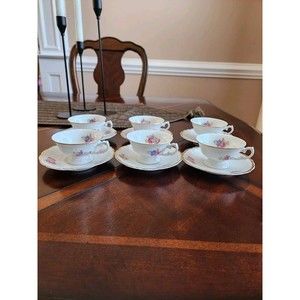 Vintage Wawel Demitasse Cup and Saucer 12 piece